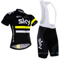 Short sleeved cycling suit men's summer breathable slim bike clothes dynamic cycling shirts and pants team customization
